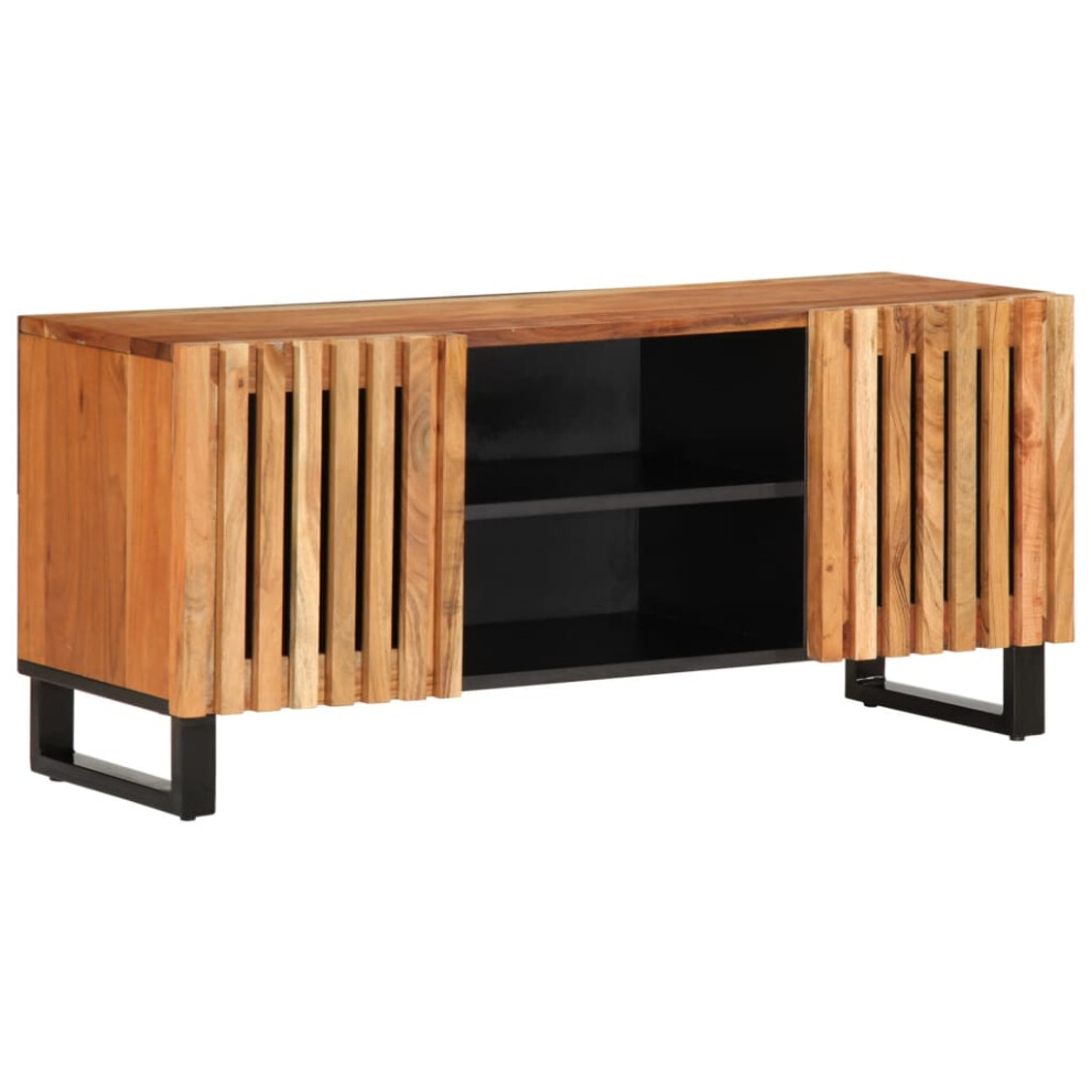 vidaXL TV Cabinet TV Stand TV Unit Entertainment Centre Solid Wood Acacia