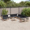 VidaXL vidaXL Garden Sofa Set 12 Piece Outdoor Sofa Set Corner Sofa Solid Wood Pine 3