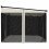 VidaXL vidaXL Pavillon mit Netzwände Creme 3x3 m Stahl 5