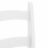 VidaXL vidaXL Dining Chairs Dining Room Kitchen Chair 2 pcs White Solid Wood Pine 8
