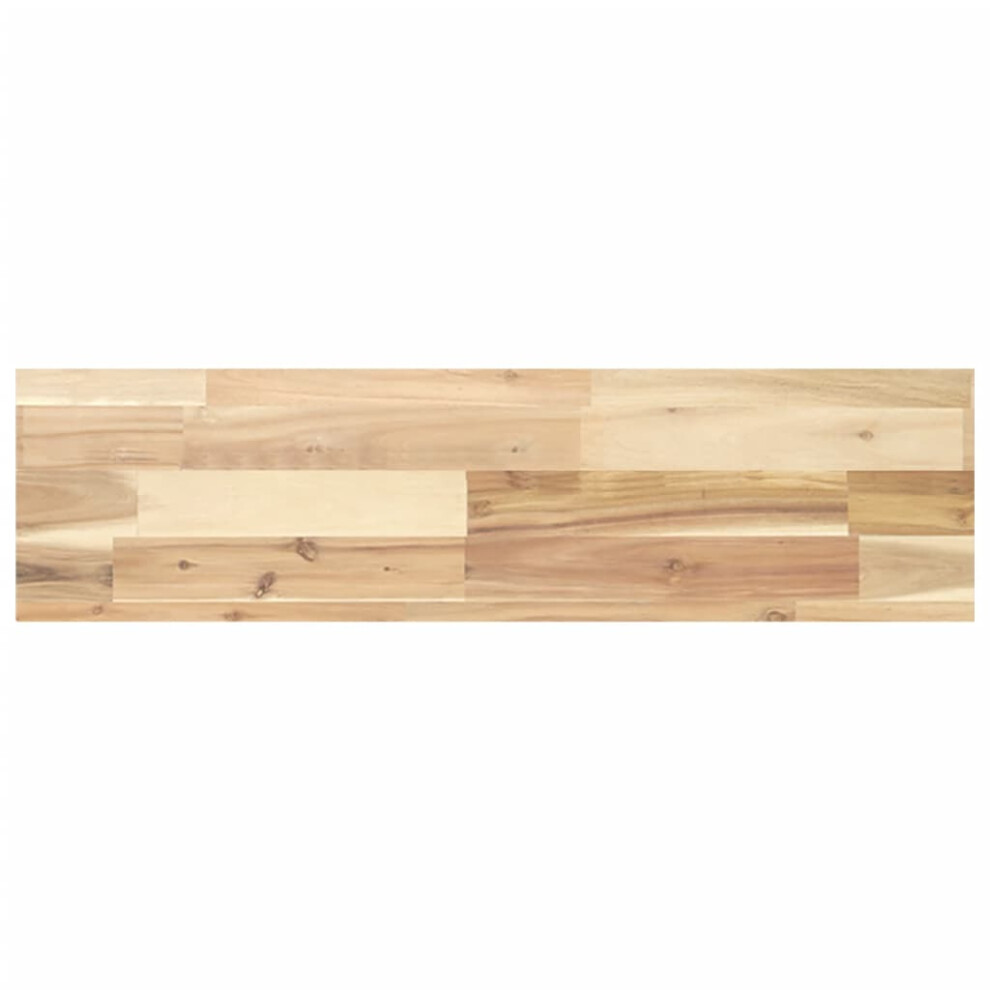 Vidaxl Table Top Replacement Dining Table Top Rectangular Solid Wood Acacia