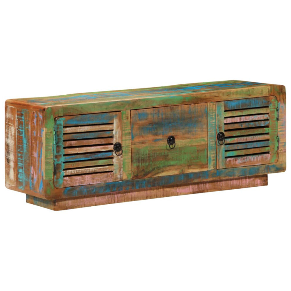 Vidaxl Tv Cabinet Tv Stand Entertainment Centre Tv Unit Solid Wood Reclaimed