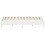 VidaXL vidaXL Bed Frame Bad Base White 180x200 cm Super King Size Solid Wood Pine 5