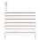 VidaXL vidaXL Garden Armrest Sofa Outdoor Sofa Sectional Sofa White Solid Wood Pine 5