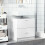 VidaXL vidaXL Sink Cabinet Vanity Unit Storage Unit Cupboard White Engineered Wood 3