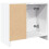 VidaXL vidaXL Sink Cabinet Vanity Unit Storage Unit Cupboard White Engineered Wood 7