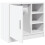 VidaXL vidaXL Sink Cabinet Vanity Unit Storage Unit Cupboard White Engineered Wood 5