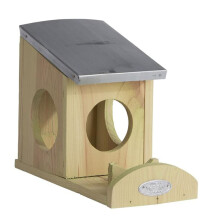 Esschert Design Squirrel Peanut Butter Feeder Wildlife Hanging Feeding House