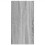 VidaXL vidaXL Sink Cabinet Vanity Unit Storage Cupboard Grey Sonoma Engineered Wood 6