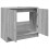 VidaXL vidaXL Sink Cabinet Vanity Unit Storage Cupboard Grey Sonoma Engineered Wood 5