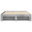 VidaXL vidaXL Bed Frame Bed Base Concrete Grey 150x200 cm King Size Engineered Wood 5