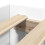 VidaXL vidaXL Bed Frame Bed Base Bedstead White 90x190 cm Single Engineered Wood 9