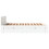 VidaXL vidaXL Bed Frame with Headboard White 150x200 cm King Size Engineered Wood 6