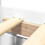 VidaXL vidaXL Bed Frame with Headboard White 150x200 cm King Size Engineered Wood 9