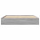 VidaXL vidaXL Bed Frame Bed Base Bedstead Grey Sonoma 200x200 cm Engineered Wood 5