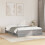 VidaXL vidaXL Bed Frame Bed Base Grey Sonoma 150x200 cm King Size Engineered Wood 3