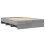 VidaXL vidaXL Bed Frame Bed Base Grey Sonoma 120x190 cm Small Double Engineered Wood 7
