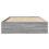 VidaXL vidaXL Bed Frame Bed Base Grey Sonoma 120x190 cm Small Double Engineered Wood 5