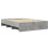 VidaXL vidaXL Bed Frame Bed Concrete Grey 120x190 cm Small Double Engineered Wood 7