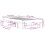 VidaXL vidaXL Bed Frame Bed Base Mattress Foundation White 90x200 cm Engineered Wood 11