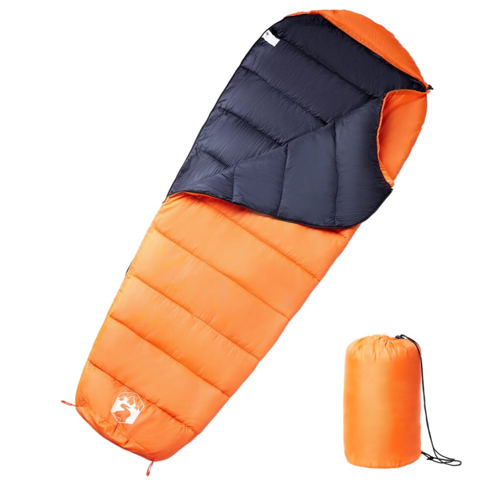 vidaXL Mummy Sleeping Bag for Adults Camping Hiking Sleeping Bag 3 Seasons