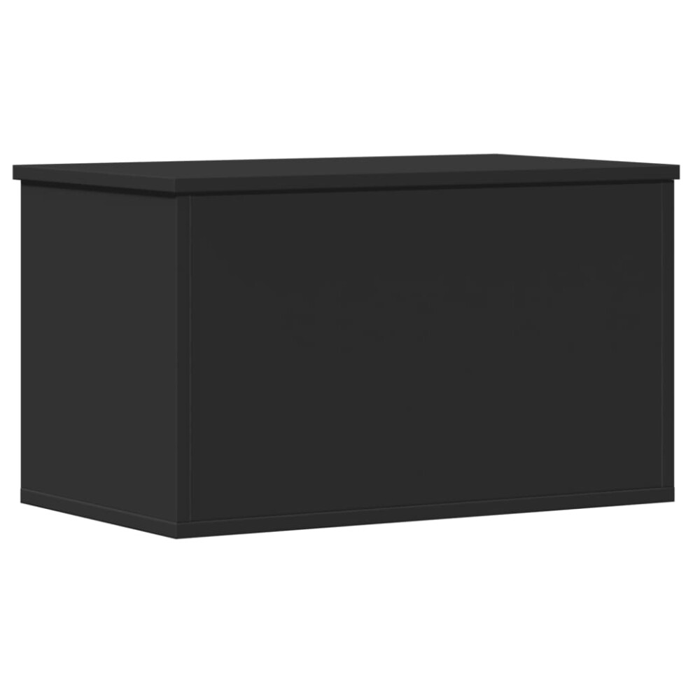 vidaXL Storage Box Toy Box Blanket Box Storage Chest Black Engineered Wood-image-OPC-PF8SGSS-NEW