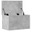 VidaXL vidaXL Storage Box Blanket Box Storage Chest Concrete Grey Engineered Wood 7