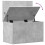 VidaXL vidaXL Storage Box Blanket Box Storage Chest Concrete Grey Engineered Wood 8
