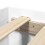 VidaXL vidaXL Bed Frame Bed Base Bedstead White 180x200 cm King Size Engineered Wood 9