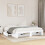 VidaXL vidaXL Bed Frame Bed Base Bedstead White 180x200 cm King Size Engineered Wood 3