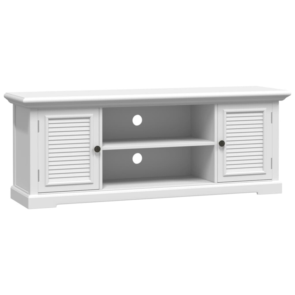 vidaXL TV Cabinet TV Unit TV Stand Entertainment Centre White Engineered Wood