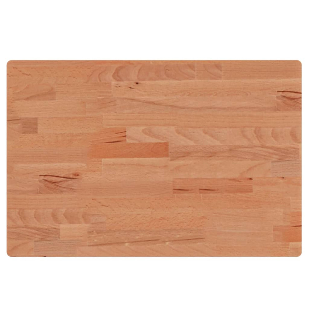 New Vidaxl Table Top Replacement Dining Table Top Rectangular Solid Wood Beech