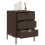 VidaXL vidaXL Gartenschrank Braun 55x59x80 cm Poly Rattan 5