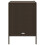 VidaXL vidaXL Gartenschrank Braun 55x59x80 cm Poly Rattan 8