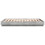 VidaXL vidaXL Bed Frame with LED Lights Bed Base Concrete Grey 150x200 cm King Size 7