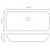 VidaXL vidaXL Bathroom Basin with Mixer Tap Ceramic Rectangular White Cloakroom Sink 4