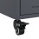 VidaXL vidaXL Bedside Cabinets Nightstand Bed Table Side Table 2 pcs Anthracite Steel 11