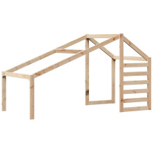 vidaXL Dach für Kinderbett 188x97x113 cm Massivholz Kiefer