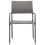 VidaXL vidaXL Garden Dining Chairs 4 pcs Stackable Outdoor Chair Grey Poly Rattan 3
