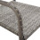 VidaXL vidaXL Garden Dining Chairs 2 pcs Stackable Outdoor Chair Grey Poly Rattan 6