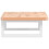 VidaXL vidaXL Basin Shelf Wall Mounted Bathroom Countertop Steel and Solid Wood Beech 5