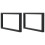 VidaXL vidaXL Basin Shelf Wall Mounted Bathroom Countertop Steel and Solid Wood Beech 7