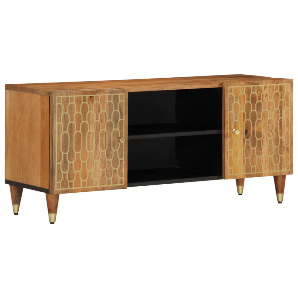 vidaXL TV Cabinet TV Stand Media TV Unit Entertainment Centre Solid Wood Mango