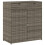 VidaXL vidaXL Gartenschrank Grau 105x55x113 cm Poly Rattan 1