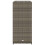 VidaXL vidaXL Gartenschrank Grau 105x55x113 cm Poly Rattan 8