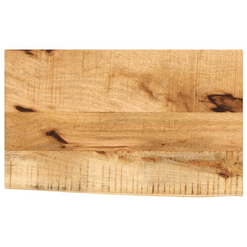 VidaXL vidaXL Table Top Replacement Dining Table Top Live Edge Solid Wood Rough Mango