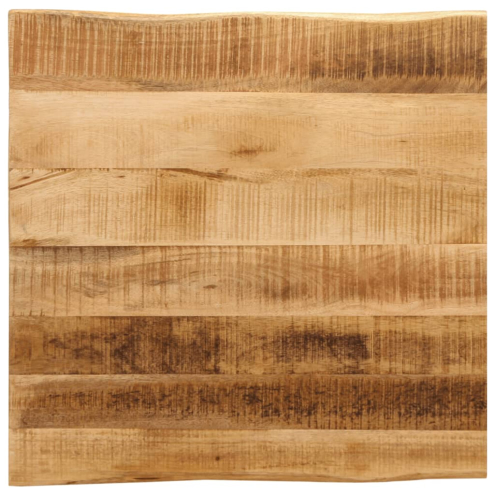 Vidaxl Table Top Live Edge Replacement Dining Table Top Solid Wood Rough Mango
