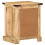 VidaXL vidaXL Bedside Cabinet Bed Cabinet Nightstand Bed Side Table Solid Wood Mango 5