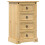 VidaXL vidaXL Bedside Cabinet Nightstand Bed Side Table Bed Cabinet Solid Wood Pine 1