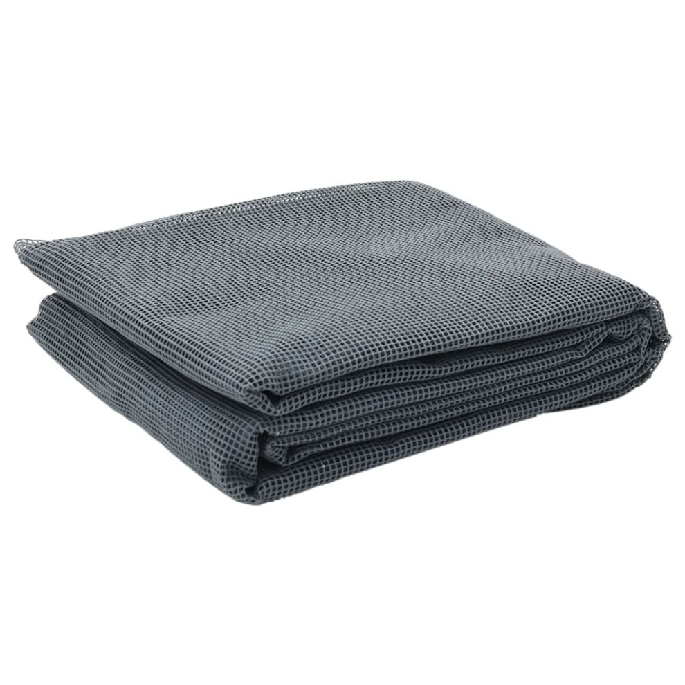 vidaXL Camping Floor Mat Picnic Rug Camping Mat Outdoor Rug Anthracite 3x2.5 m